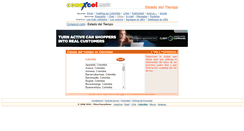 Desktop Screenshot of clima.conexcol.com
