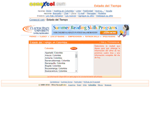 Tablet Screenshot of clima.conexcol.com